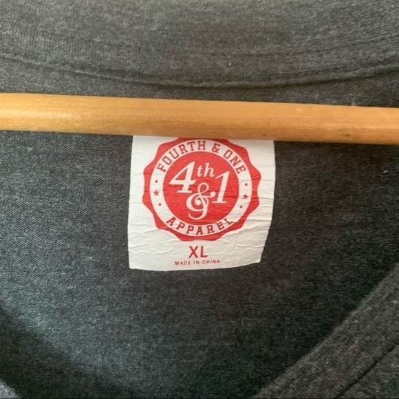 Ohio State Women's Gray V-neck Short Sleeve T-shirt Sports Football - Picture 4 of 7